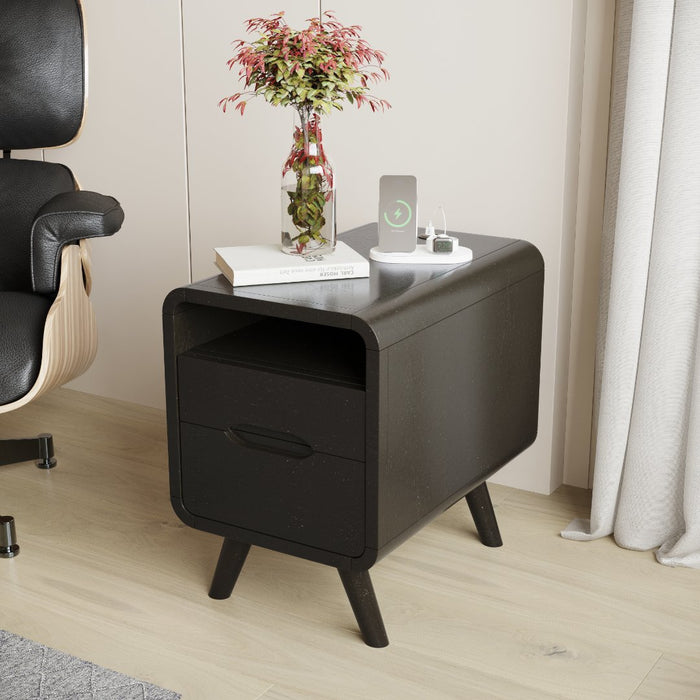 Marlowe Power Chairside Table