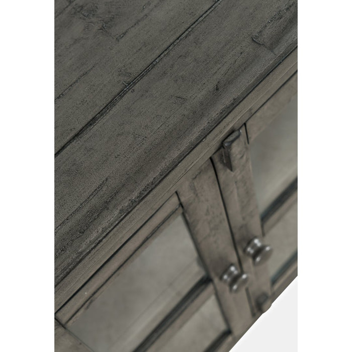 Rustic Shores 6 Door Low Accent Cabinet