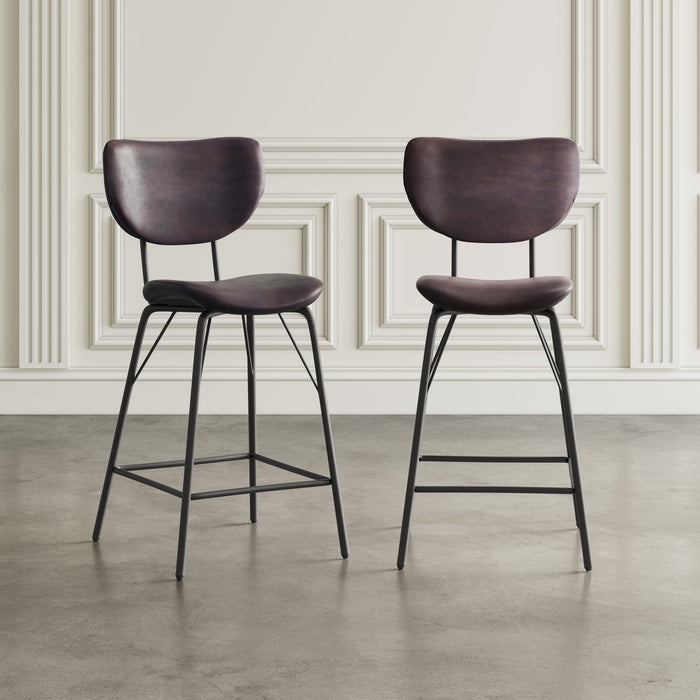 Owen Upholstered Counter Stool