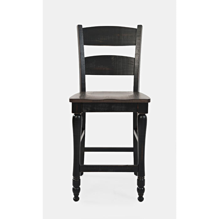 Madison County Ladderback Counter Stool