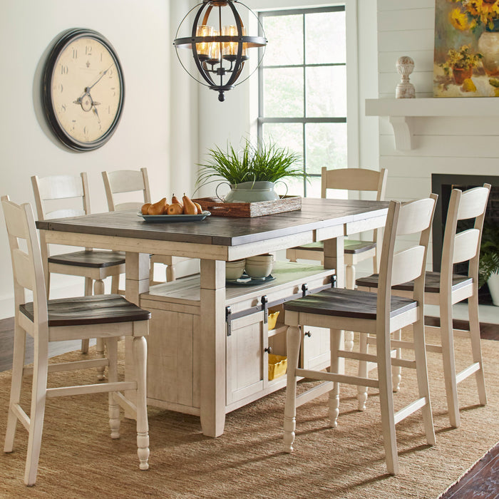 Madison County Ladderback Counter Stool