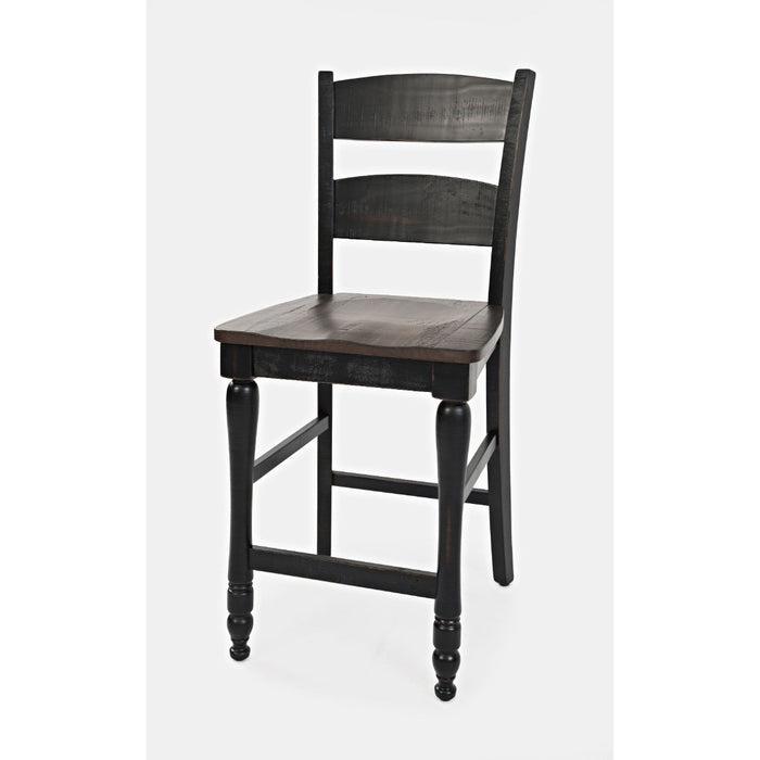 Madison County Ladderback Counter Stool