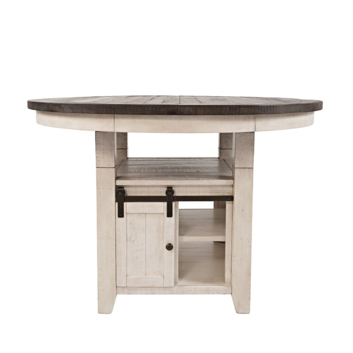 Madison County Round High-Low Dining Table