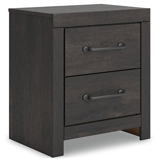 Hollivern Two Drawer Night Stand