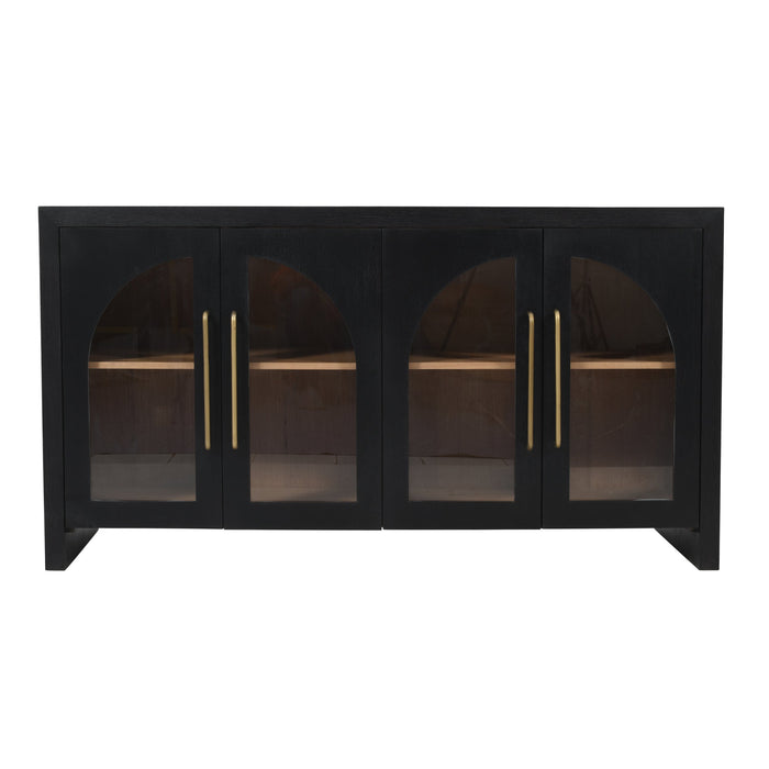 Archimedes 60" Console Ebony Black