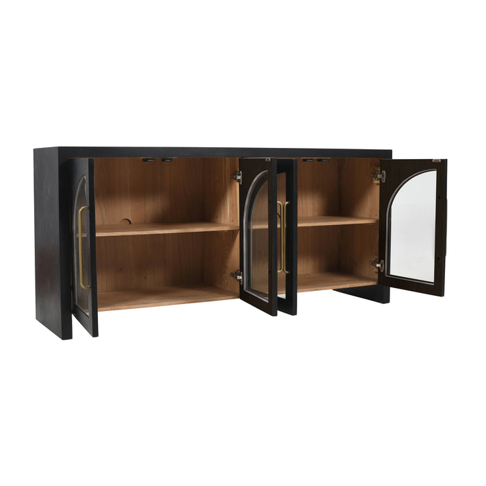 Archimedes 70" Console Ebony Black