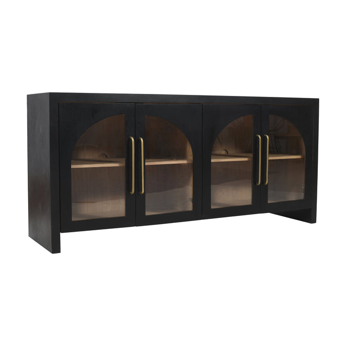 Archimedes 70" Console Ebony Black