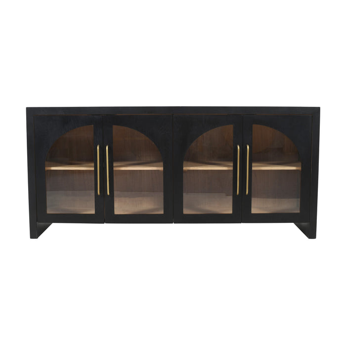 Archimedes 70" Console Ebony Black