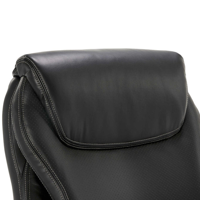 Hyland Executive Office Chair, Jet Black