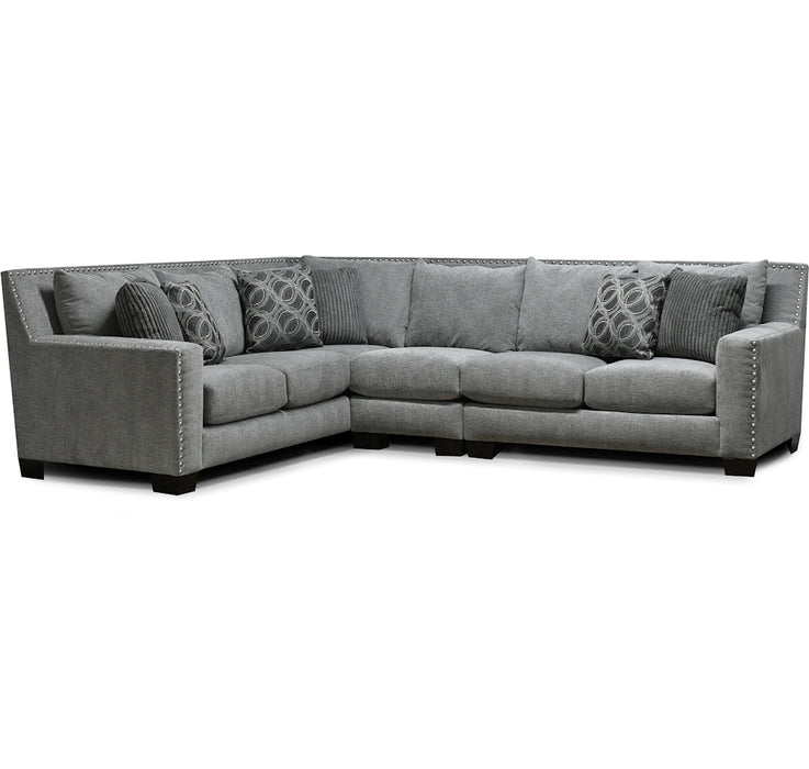 7K00N-Sect Luckenbach Sectional with Nails