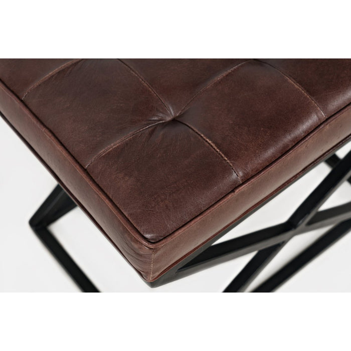 Hogan Leather Ottoman