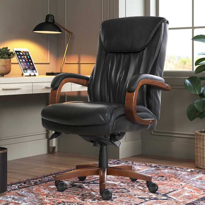 Edmonton Big & Tall Executive Office Chair, Black