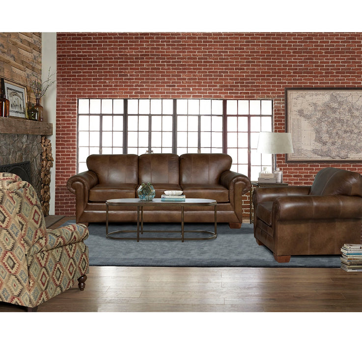 1435LR Monroe Leather Sofa