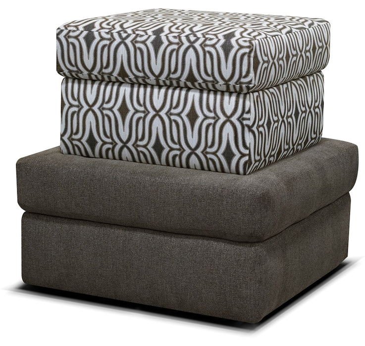 7F07M Hermosa Medium Ottoman