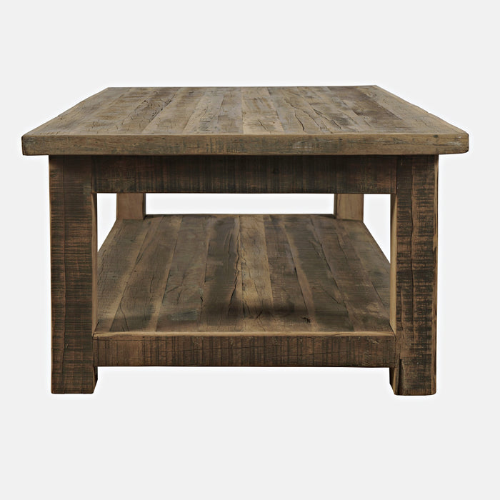 Reclamation Salvaged Wood Rectangle Coffee Table