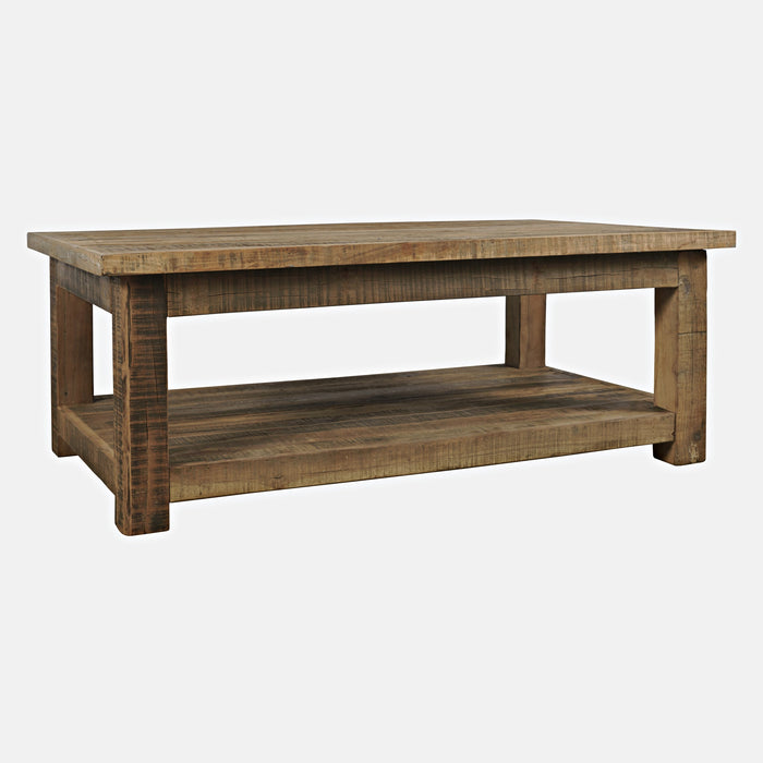 Reclamation Salvaged Wood Rectangle Coffee Table