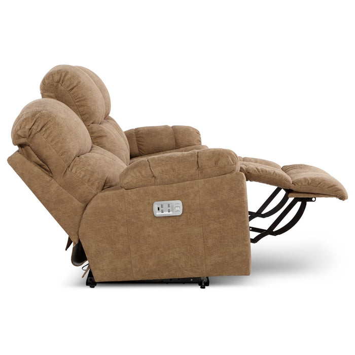 Morrison Power Reclining Sofa w/ Headrest & Lumbar